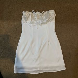 Princess Polly Silk Strapless Dress